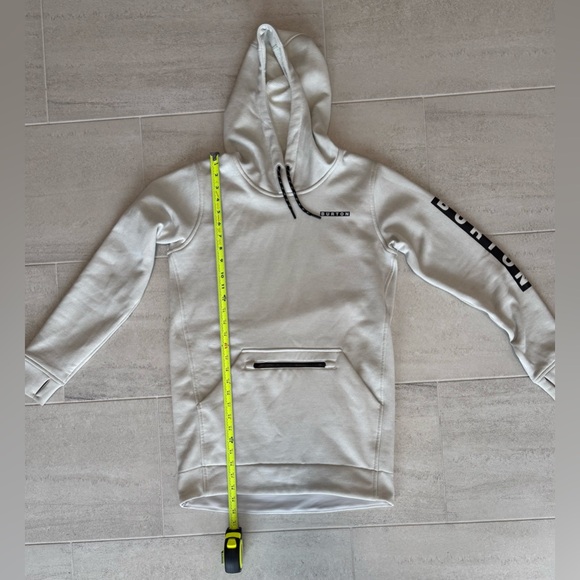 Burton Light Grey Tunic Pullover with Black Lettering - Picture 8 of 8